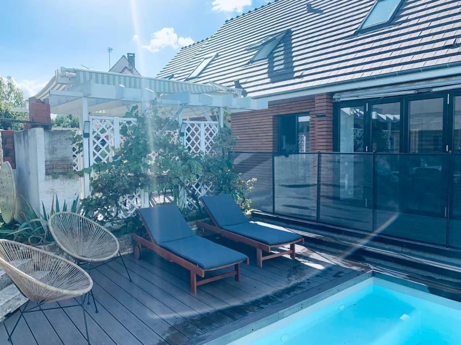 La Chapelle-en-Serval Appartement Proche Asterix, Stade De France, Chantilly, Roissy, Piscine Saisonniere מראה חיצוני תמונה